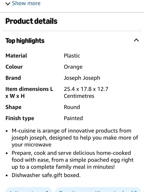 Joseph Joseph microwave Rice Cooker - Picture 4 of 11